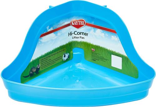 Show full view: Kaytee H-Corner Small Animal Litter Pan, 13.75-in slide 1 of 7