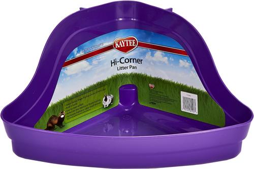 Show full view: Kaytee H-Corner Small Animal Litter Pan, 13.75-in slide 2 of 7