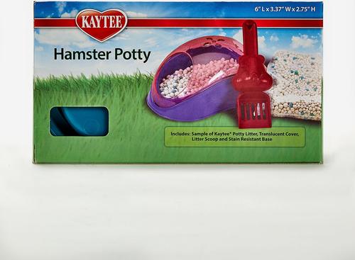 Show full view: Kaytee Hamster Potty Station, Assorted Colors, 6-in slide 2 of 8