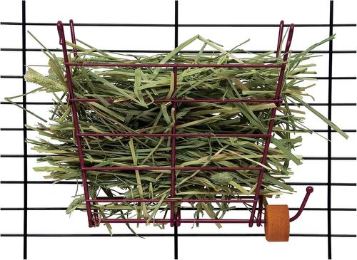 Show full view: Kaytee Hay Manger & Salt Spool Hanger Small Pet Feeder slide 4 of 5