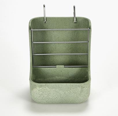 Show full view: Kaytee Hay-N-Food Bin with Quick Locks Small Animal Feeder, Color Varies, 7-in slide 2 of 11