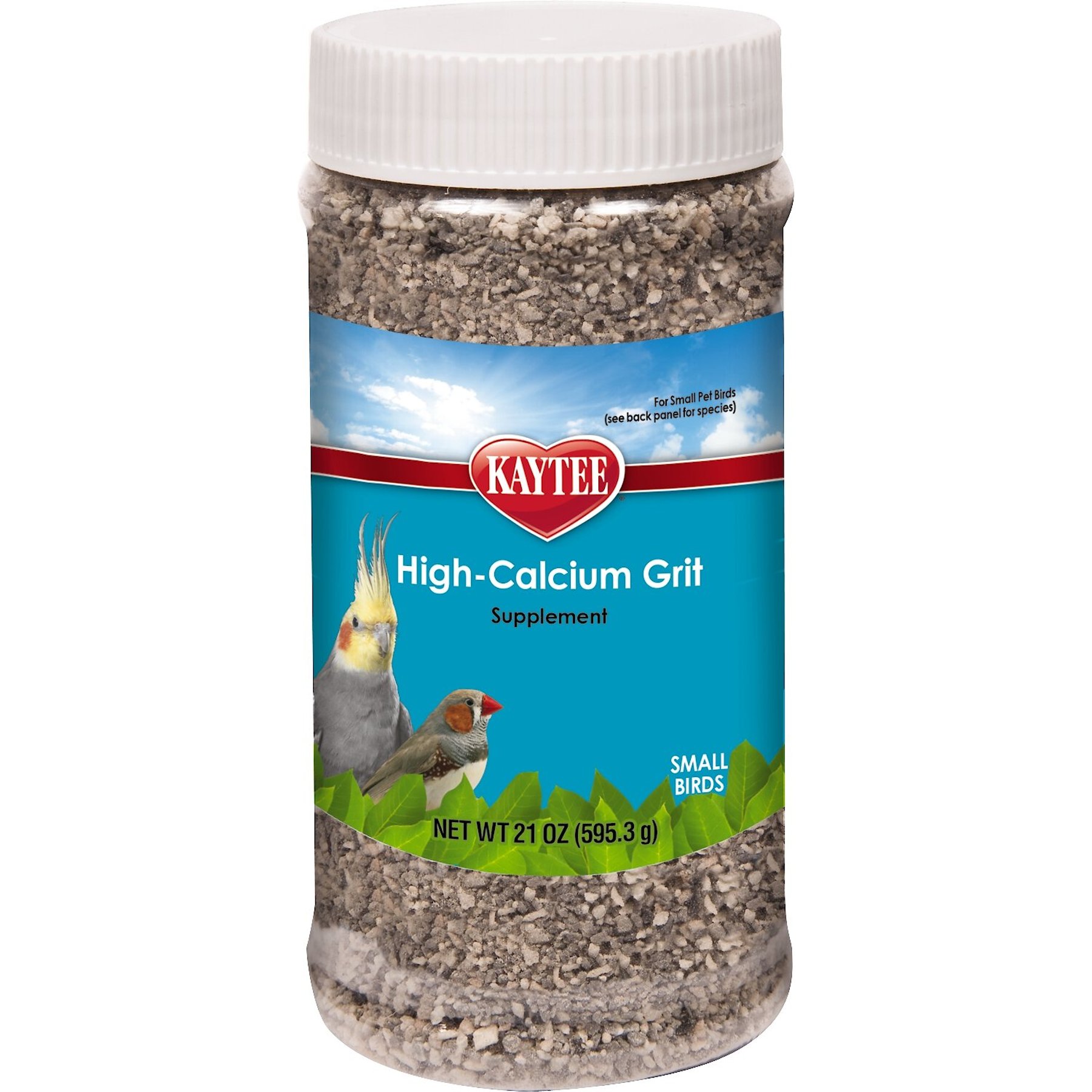 Kaytee Hi-Calcium Grit Bird Supplement, 21-oz jar