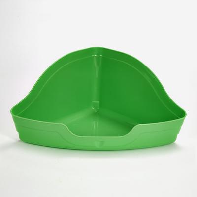 Show full view: Kaytee Hi-Corner Small Animal Litter Pan, Large, Color Varies slide 4 of 6