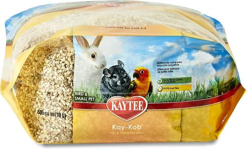 Show full view: Kaytee Kay Kob Bird & Small Animal Natural Bedding & Litter, 8-lb bag slide 3 of 7
