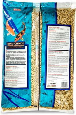 Show full view: Kaytee Koi's Choice Premium Fish Food, 10-lb bag slide 3 of 11