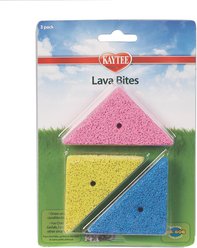 Kaytee Lava Bites Small Pet Toy, 3 count