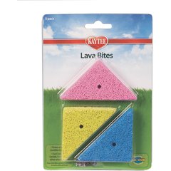 Kaytee Lava Bites Small Pet Toy, 3 count