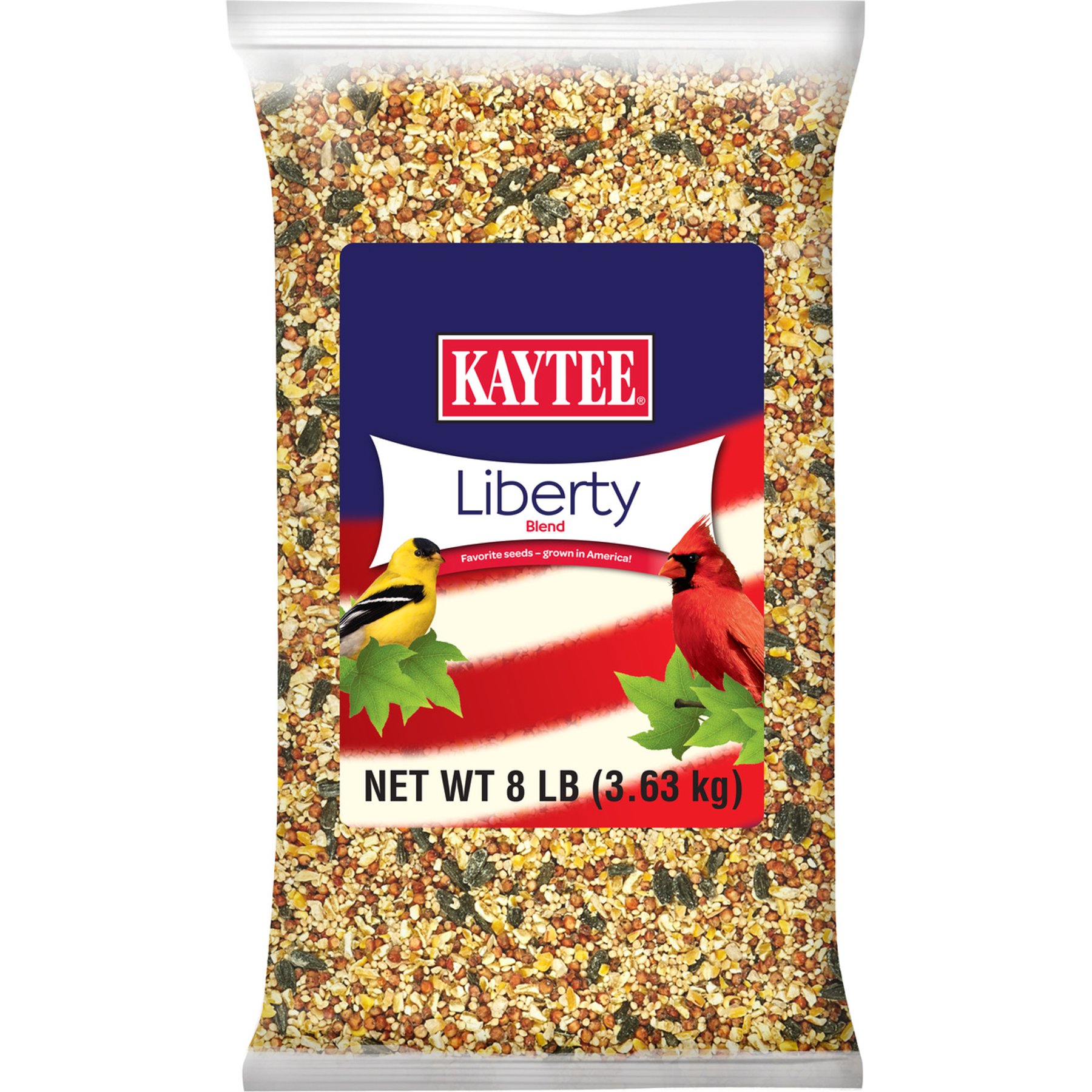 Kaytee Liberty Seed Blend Wild Bird Food, 8-lb bag