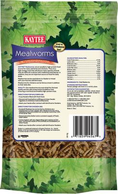 Show full view: Kaytee Meal Worm Wild Bird Food, 3.5-oz bag slide 2 of 11