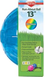 Kaytee Mega Run Exercise Ball Small Pet Toy, Assorted Colors, 13-in slide 2 of 9