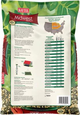 Show full view: Kaytee Midwestern Regional Blend Wild Bird Food, 7-lb bag slide 2 of 9