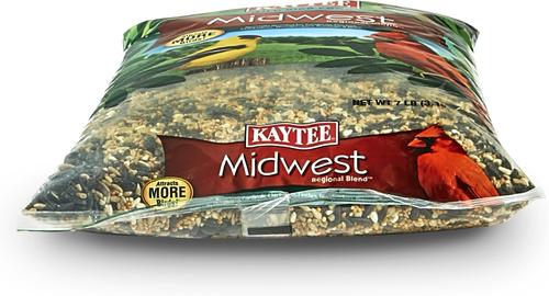 Show full view: Kaytee Midwestern Regional Blend Wild Bird Food, 7-lb bag slide 5 of 9