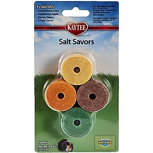 Kaytee Mini Salt Savors Small Pet Treats, 4 count