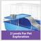 Show in main carousel: Kaytee My First Home 2-Level Small Pet Habitat, Blue & Tan, Large slide 4 of 10