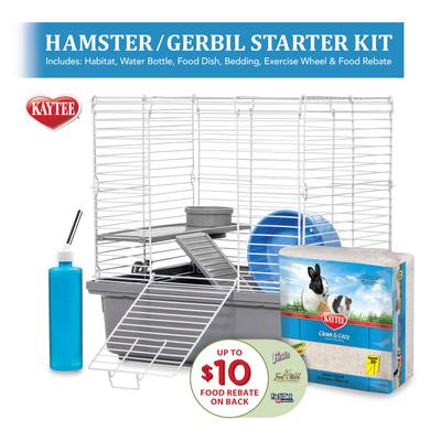 Show full view: Kaytee My First Home Hamster & Gerbil Starter Kit slide 2 of 10