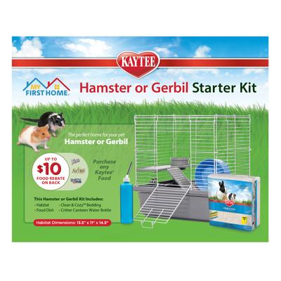 Show full view: Kaytee My First Home Hamster & Gerbil Starter Kit slide 9 of 10