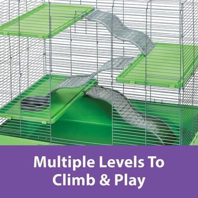 Show full view: Kaytee My First Home Multi-Level Small Animal Habitat slide 5 of 13