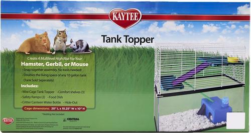 KAYTEE My First Home Small Animal Tank Topper, 10-gallon