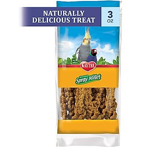 Kaytee Natural Spray Millet Bird Treats, 6 count