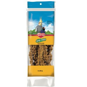 Kaytee Natural Spray Millet Bird Treats, 6 count