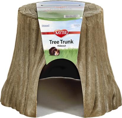 Show full view: Kaytee Natural Tree Trunk Small Animal Hideout, Color Varies, Large slide 1 of 11