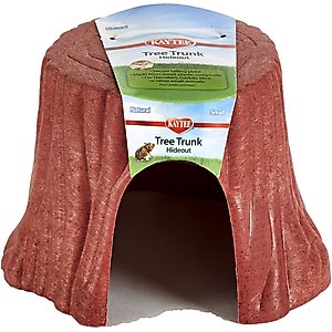 Kaytee Natural Tree Trunk Small Animal Hideout, Small