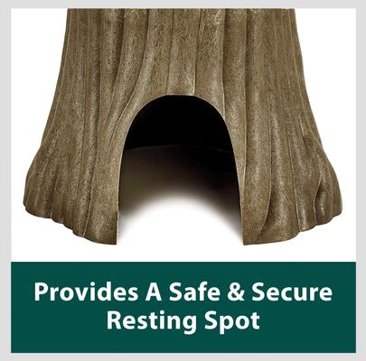 Show full view: Kaytee Natural Tree Trunk Small Animal Hideout, Small slide 6 of 11