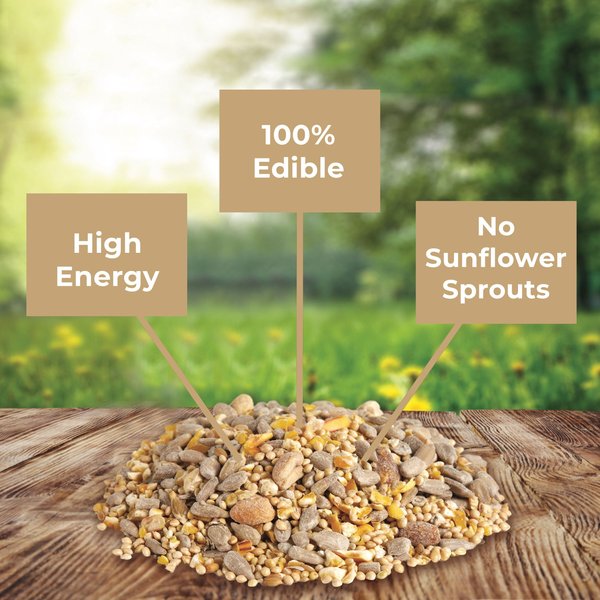 Show full view: Kaytee No Mess Blend Wild Bird Food, 10-lb bag slide 6 of 10