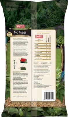 Show full view: Kaytee No Mess Blend Wild Bird Food, 5-lb bag slide 2 of 10