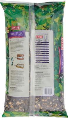 Show full view: Kaytee Nut & Fruit Blend Wild Bird Food, 10-lb bag slide 2 of 9