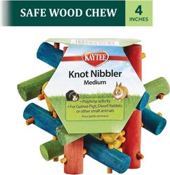 Kaytee Nut Knot Nibbler Small Animal Chew Toy, 4-in slide 2 of 9