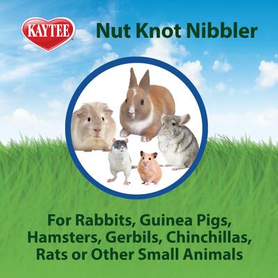 Show full view: Kaytee Nut Knot Nibbler Small Animal Chew Toy, 4-in slide 4 of 12