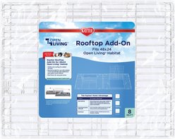 Kaytee Open Living Habitat Small Pet Rooftop Add-On, 48 x 24-in
