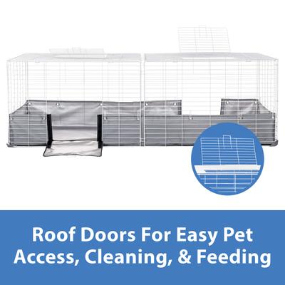 Show full view: Kaytee Open Living Habitat Small Pet Rooftop Add-On, 48 x 24-in slide 4 of 9