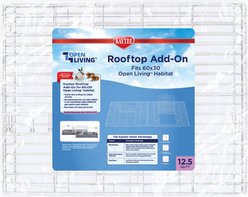 Kaytee Open Living Habitat Small Pet Rooftop Add-On, 60 x 30-in