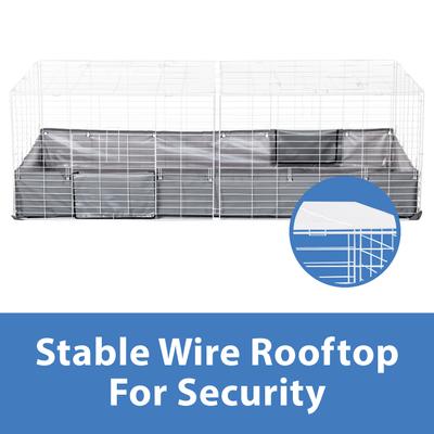 Show full view: Kaytee Open Living Habitat Small Pet Rooftop Add-On, 60 x 30-in slide 3 of 9