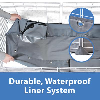 Show full view: Kaytee Open Living Small Pet Habitat, 48 x 24-in slide 4 of 9