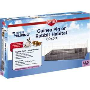 Kaytee Open Living Small Pet Habitat, 60 x 30-in