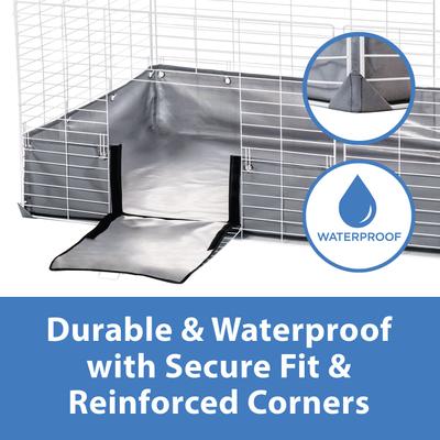 Show full view: Kaytee Open Living Waterproof Small Pet Habitat Replacement Liner, 48 x 24-in slide 2 of 10