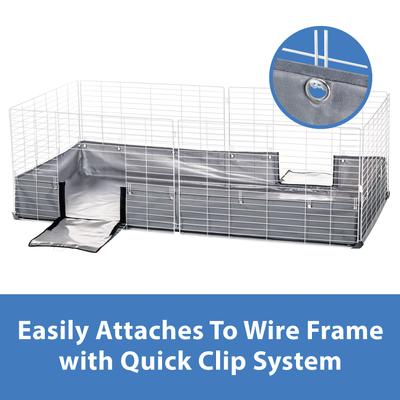 Show full view: Kaytee Open Living Waterproof Small Pet Habitat Replacement Liner, 48 x 24-in slide 3 of 10