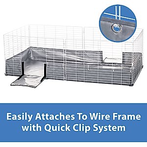 Kaytee Open Living Waterproof Small Pet Habitat Replacement Liner, 60 x 30-in