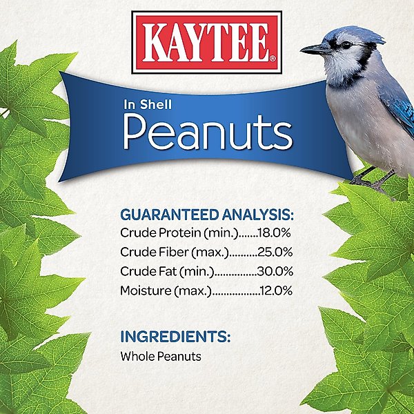 Show full view: Kaytee Peanuts In A Shell Wild Bird Food, 5-lb bag slide 7 of 10