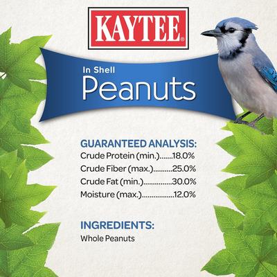 Show full view: Kaytee Peanuts In A Shell Wild Bird Food, 5-lb bag slide 7 of 10