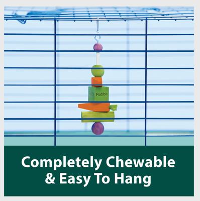 Show full view: Kaytee Perfect Chews Rabbit Toy, 6.5-in slide 3 of 10