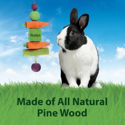 Show full view: Kaytee Perfect Chews Rabbit Toy, 6.5-in slide 6 of 10