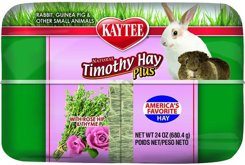 Show full view: Kaytee Rose & Thyme Timothy Hay Blend Rabbit Food, 24-oz bag slide 8 of 10