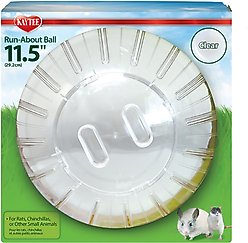 Kaytee Run-About Small Animal Exercise Ball, 11.5-in