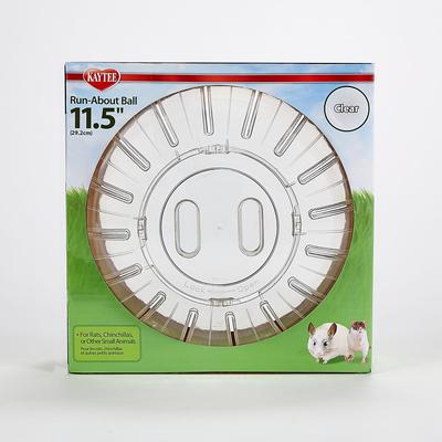 Show full view: Kaytee Run-About Small Animal Exercise Ball, 11.5-in slide 3 of 13