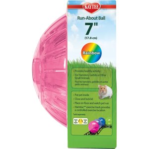 Kaytee Run-About Small Animal Exercise Ball, 7-in