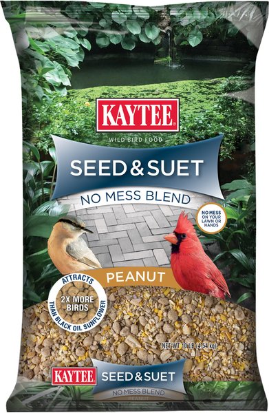 Kaytee Supreme Petco Bird Seed KAYTEE Seed Suet No Mess Peanut